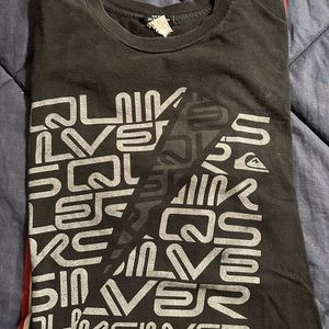 Quiksilver Black Surfer Short Sleeve T Shirt